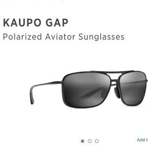 Maui Jim Sport polarized Sunglasses Kaupo Gap black